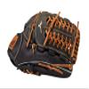 Mizuno boys 11.5" Ball Glove, Black/Brown Tartan Shock Web, 1150 US view 3