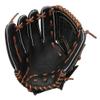 Mizuno boys 12" Ball Glove, Black/Brown Arched Tartan Web, 1200 US view 2