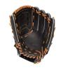 Mizuno boys 12" Ball Glove, Black/Brown Arched Tartan Web, 1200 US view 2
