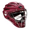 Mizuno Samurai Adult Baseball Catcher's Gear Box Set, Black-Maroon, 15" Adult view 4