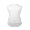 Mizuno Womens Aerolite 2-button Softball Sleeveless Jersey, White, X-Large US view 2