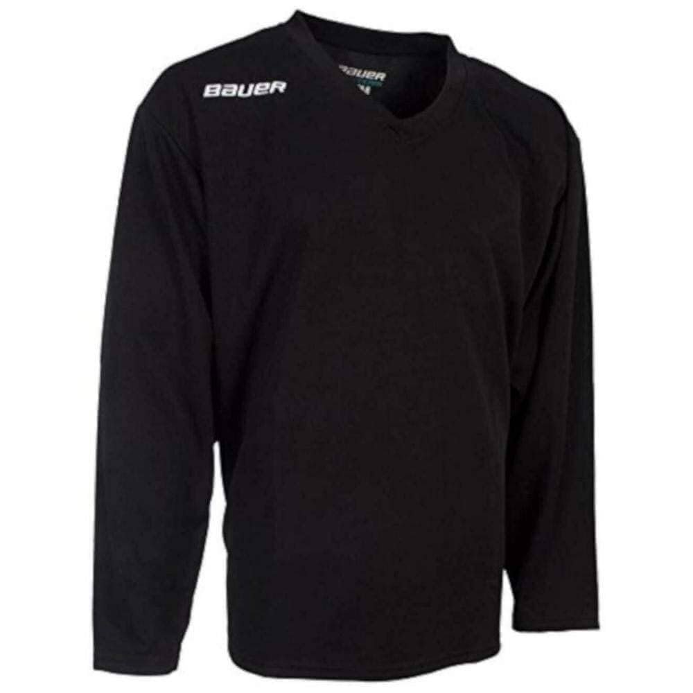Bauer Flex Series Ice Hockey Practice Jersey - Black - Adult Medium