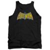 Dco Batman Neon Distress Logo Unisex Adult Tank Top for Men and Women, 2X-Large view 1