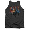 Star Trek Deep Space Thrills Unisex Adult Tank Top for Men and Women, 2X-Large Charcoal view 1