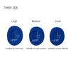 Aurya Bandless Ear Warmers, Soft Fleece Earmuffs for Men, Women and Kids, Compact Thermal Ear Covers for Winter Outdoor Activities, 3 Sizes(Blue) view 2