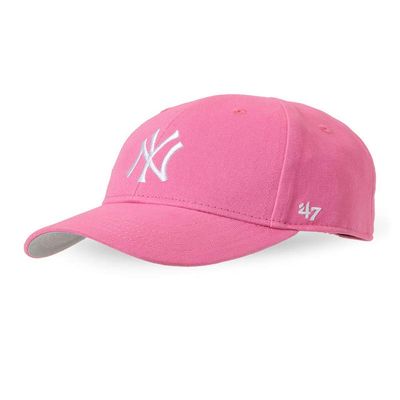 '47 Brand Yankees Baseball Cap Baseball Hat (Rose Pink, Infant 12-24M)