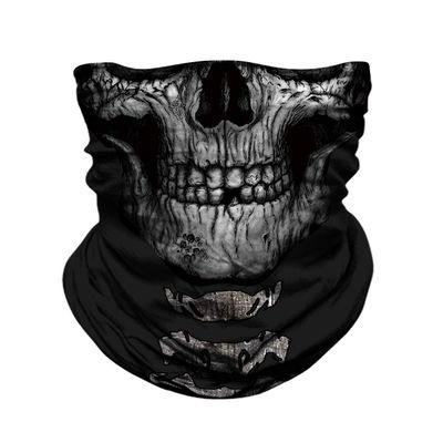 JOEYOUNG Skull Face Mask UV Sun Dust Neck Gaiter Bandana Headwear Motorcycle