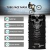JOEYOUNG Skull Face Mask UV Sun Dust Neck Gaiter Bandana Headwear Motorcycle view 3