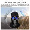 JOEYOUNG Skull Face Mask UV Sun Dust Neck Gaiter Bandana Headwear Motorcycle view 4
