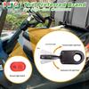 10L0L Golf Cart Headlight Kit for EZGO Freedom/TXT T48 2014-up G&E - (12V) Golf Cart Street Legal Light Kit Complete Headlight Taillight with Turn Signals Horn Brake Lights view 2