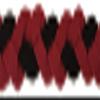 It's Ridic! No Slip Grip/Non-Slip Sports/Athletic Nylon Triple Braided Sports Headband (Maroon | Black) view 2