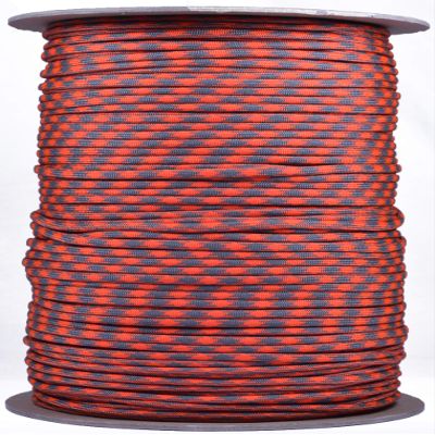 10', 25', 50', 100, 250', 1000' Hanks of Parachute 550 Cord Type III 7 Strand Paracord - Huntin Season - 1000 Foot Spools