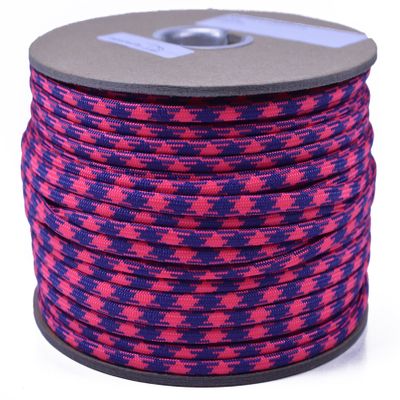 10', 25', 50', 100, 250', 1000' Hanks of Parachute 550 Cord Type III 7 Strand Paracord - Nerds - 250 Foot Spools