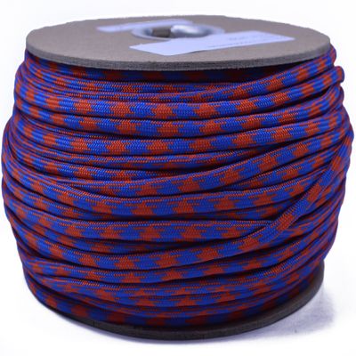 10', 25', 50', 100, 250', 1000' Hanks of Parachute 550 Cord Type III 7 Strand Paracord - Mets - 250 Foot Spools