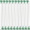 Army Universe Tent Pegs Stakes T-Top Rubber Top with Heavy Duty Steel Nail Ground Spikes 10" Long 20-Pack view 3