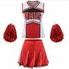 Makroyl Womens Cheerleader Costume Uniform Halloween Fancy Dress Cosplay Costume (Red,X-Large) view 4