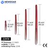 NewDoar 16mm Climbing Sling UIAA CE Certified,23KN EN566 Certified,Climbing Utility Cord Rock Climbing,Creating Anchors System,Rappelling Gear,Perfect for Tree Work(Red 48" 1pcs) view 2
