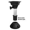 Oceansouth Dome Base Socket Pedestals ((26")) Boat seat Pedestal Mount Post Base Swivel Boats Jon Seats bass Fishing Chair Socket Removable. view 4