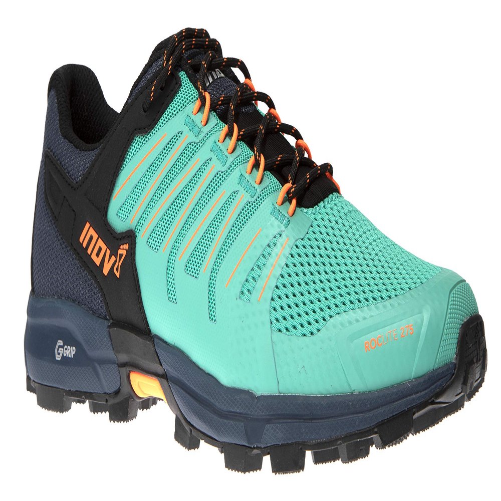 INOV-8 Women Roclite G 275, Color: Teal/Navy, Size: 5.5 (000807-TLNY-M-01-5.5)