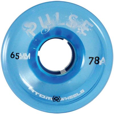 Atom Skates Outdoor Quad Roller Wheels 78A Atom Pulse 65x37 Blue / 1 Pack - 4 Wheels
