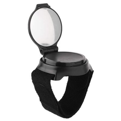 Bicycle Wrist Rearview Mirror,Special Rotary Bicycle Review Rear Back View Rearview Mirror Arm Wrist Strap Bike Accessory
