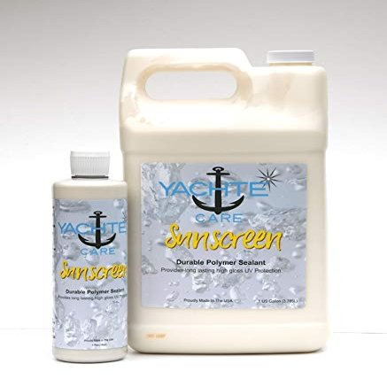 YACHTE Care Sunscreen - Premium Polymer Sealant for Boats (128, Gallon)