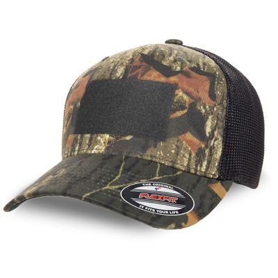 Flexfit Multicam 6-Panel Tactical Operator Velcro Caps for Men or Women | Printed Logo & Sports Outdoor Cap | Crafted with Woven Tactical Patch & Mesh Materials Ball Caps Fitted Hat