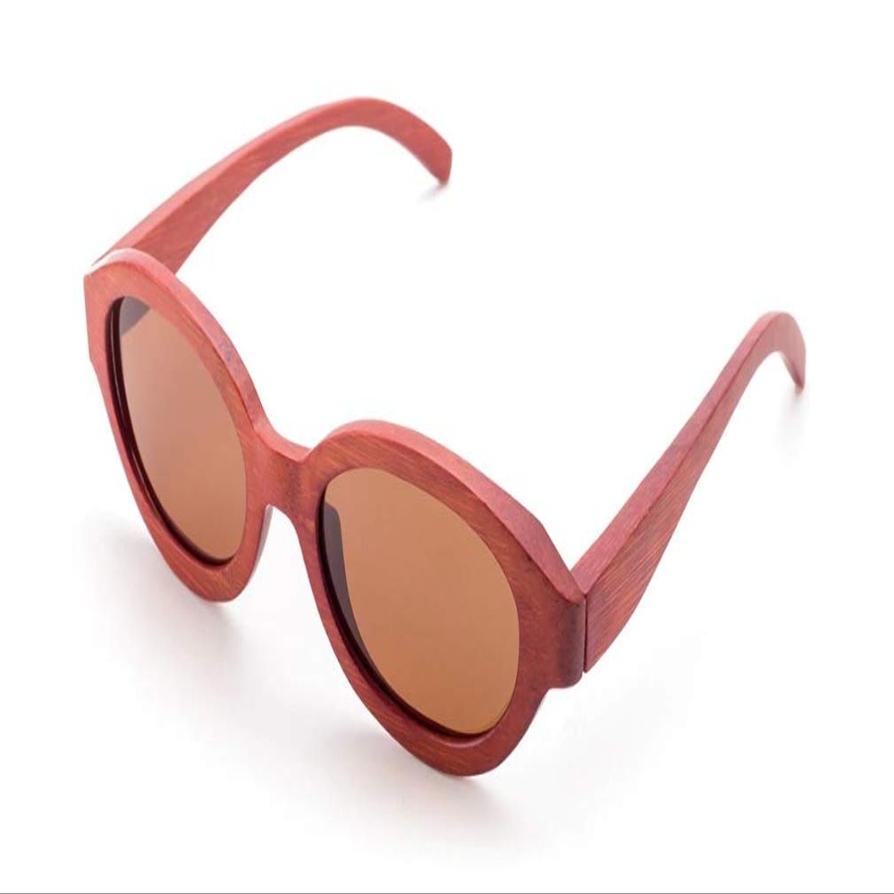 Kid Sunglasses Boy Polarized Vintage Wooden Brown Kid Sunglasses Girl Polarized