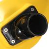 TIHOOD Fighting Rod Pole Holder Adjustable Waist Gimbal Belt Padded Fishing Waist Belt Professional Fishermen Gimbal Pad (Yellow) view 3