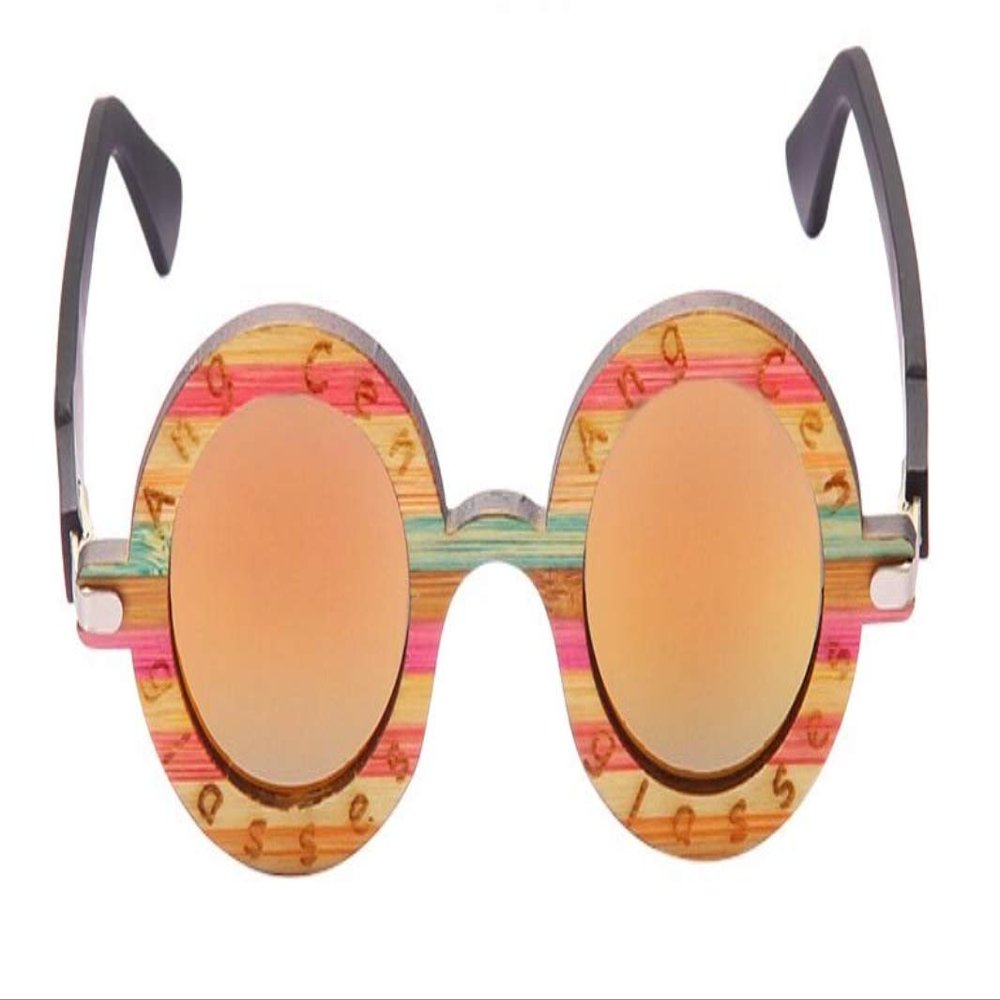 Kid Sunglasses Boy Polarized Round Goggle Red Kid Sunglasses Girl Polarized