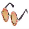 Kid Sunglasses Boy Polarized Round Goggle Red Kid Sunglasses Girl Polarized view 2