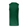 Augusta Sportswear Step-Back Basketball Jersey, Dark Green/White, XL view 3