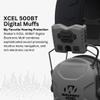 Walkers XCEL 500BT Digital Electronic Muff with Voice Clarity and Bluetooth and Crosshair Sport Shooting Glasses Bundle (2 Items) view 2