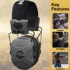 Walkers XCEL 500BT Digital Electronic Muff with Voice Clarity and Bluetooth and Crosshair Sport Shooting Glasses Bundle (2 Items) view 4