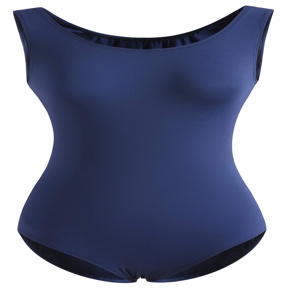 DANSHOW Tank Leotards for Women Dance Ballet Adult Gymnastics(YW4030-L-14)