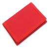RFID Trifold Canvas Outdoor Sports Wallet for Kids - Front Pocket Wallet with Magic Sticker (Red) view 1