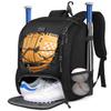 MATEIN Youth Baseball Bag, Softball Bag with Cleats Pocket for Girls, Boys, Adult, Large Baseball Backpack for Men with Fence Hook- Hold 2 Bats, Batting Mitten, Helmet, Caps, Teeball Gear view 1