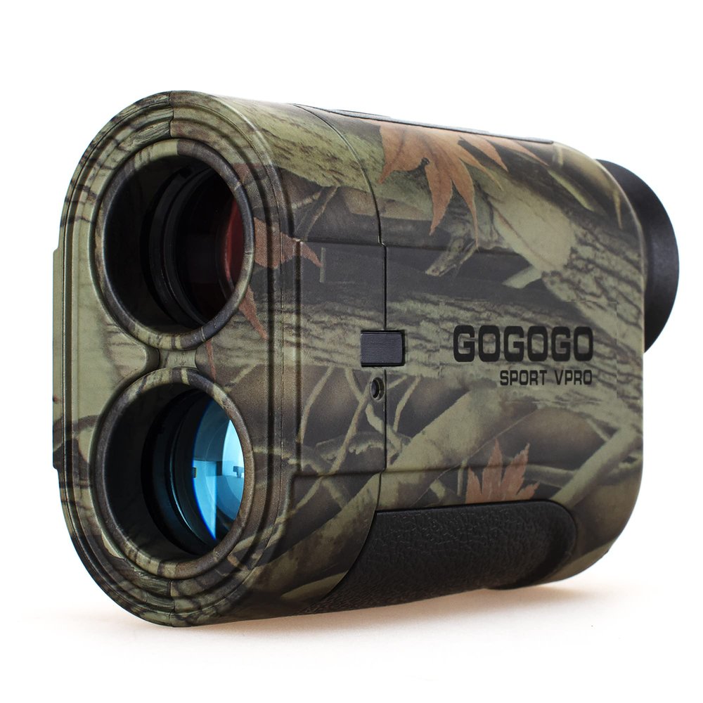 Gogogo Sport Vpro Hunting Rangefinder with Angle and Horizontal Distance 1200 Yards Laser Range Finder for Hunter with Scan