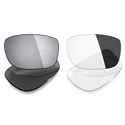 Mryok 2 Pair Polarized Replacement Lenses for Oakley Splinter Sunglass - Options