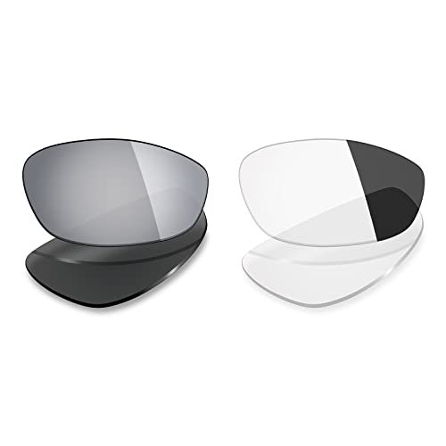 Mryok 2 Pair Polarized Replacement Lenses for Oakley Whisker Sunglass - Options