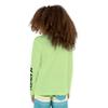 Hurley Boys' Long Sleeve Rash Guard Shirt, Volt Glow Heather, 4 view 4