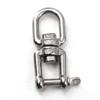 Flomore M10 Jaw and Eye Swivel Shackle 304 Stainless Steel Boat Anchor Chain Connectors (Pack of 1) view 1