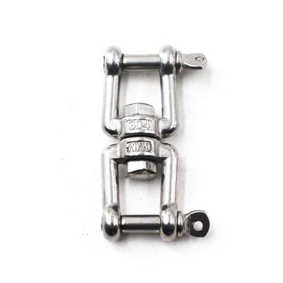M12 Swivel Double Shackle 304 Stainless Steel Boat Anchor Chain Connectors (Pack of 1)
