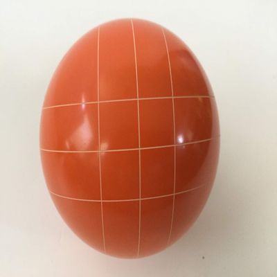 BuyBocceBalls Listing - Replacement Bocce Ball - 107mm - Orange with Straight line Pattern