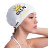 COPOZZ Womens Swim Cap for All Hair - Large, Comfortable Silicone Swimming Cap, Waterproof Design for Long, Short, Thick & Curly Hair | Secure & Comfortable Fit (Queen-12yrs+) view 1