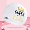 COPOZZ Womens Swim Cap for All Hair - Large, Comfortable Silicone Swimming Cap, Waterproof Design for Long, Short, Thick & Curly Hair | Secure & Comfortable Fit (Queen-12yrs+) view 2