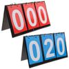 APORO 3 Digit Portable Table Top Scoreboard Flipper, Multi Sports Score Flip Scoreboard (0-999) view 1