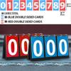 APORO 3 Digit Portable Table Top Scoreboard Flipper, Multi Sports Score Flip Scoreboard (0-999) view 2