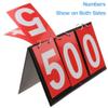 APORO 3 Digit Portable Table Top Scoreboard Flipper, Multi Sports Score Flip Scoreboard (0-999) view 3