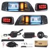 10L0L Golf Cart Headlight Kit for EZGO TXT (1995-2013) - 12V/36V/48V Street Legal Light Kit with Built-In DC Converter, DRL, Turn Signals & Brake Lights view 1